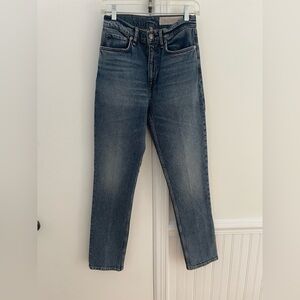 rag & bone Wren slim high rise